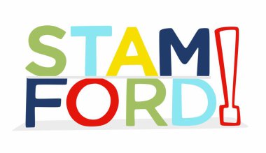 Stamford Connecticut with white background 