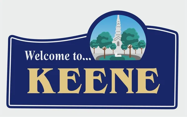 Keene New Hampshire Best Quality — Image vectorielle