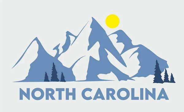 North Carolina United States Best Quality — Stockvektor