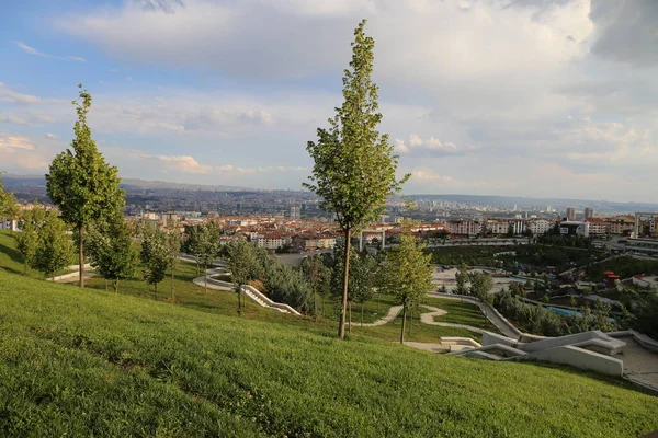 Туреччина Ankara Esertepe Valley Park City View Trkiye Ankara Esertepe — стокове фото