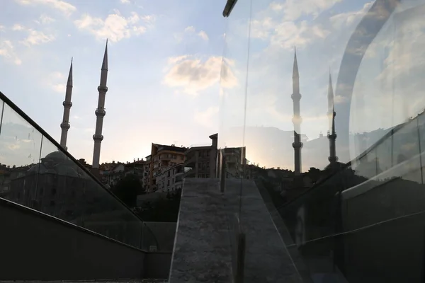 Türkei Ankara Esertepe Tal Park Und Blick Auf Die Stadt — Stockfoto