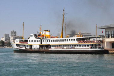 Türkiye 'de feribot manzarası