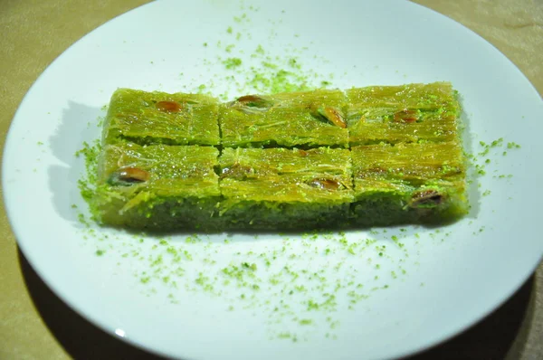 トルコ料理ケーキデザート Trk Yemekleri Mutfa Pastalr — ストック写真