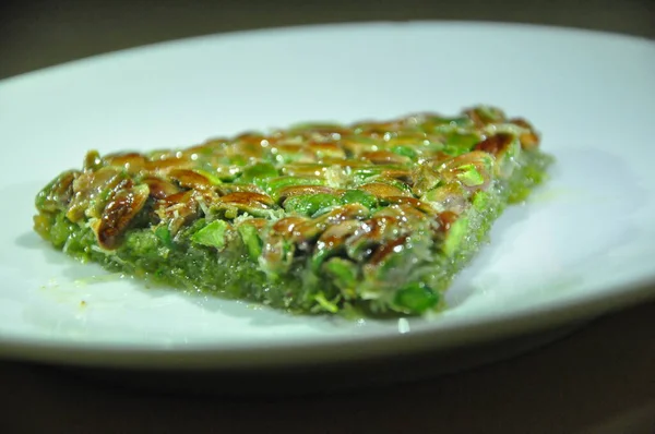 Turkish Food Cuisine Cakes Desserts Trk Yemekleri Mutfa Pastalar Tatllar — Foto Stock
