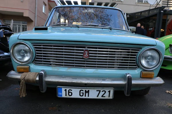 Lada Coches Clásicos Sovyet Rus —  Fotos de Stock