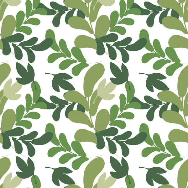 Sømløst Stille Mønster Forskjellige Grønne Persienner – stockvektor
