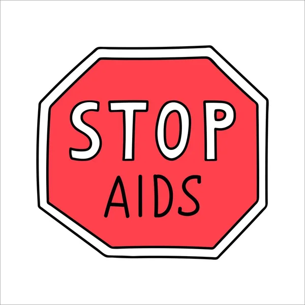 Aids karalama vektör resimlemesini durdur