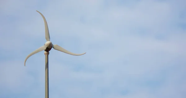 Turbina Eolica Produzione Alternativa Energia Elettrica Ambiente Energia Rinnovabile Generatore — Foto Stock