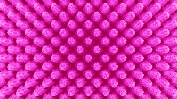 Τριαντάφυλλα Λουλούδι Φόντο Ζωντανό Ολόγραμμα Χρώματα Ροζ Νέον Γραφικό Σχέδιο — Φωτογραφία Αρχείου
