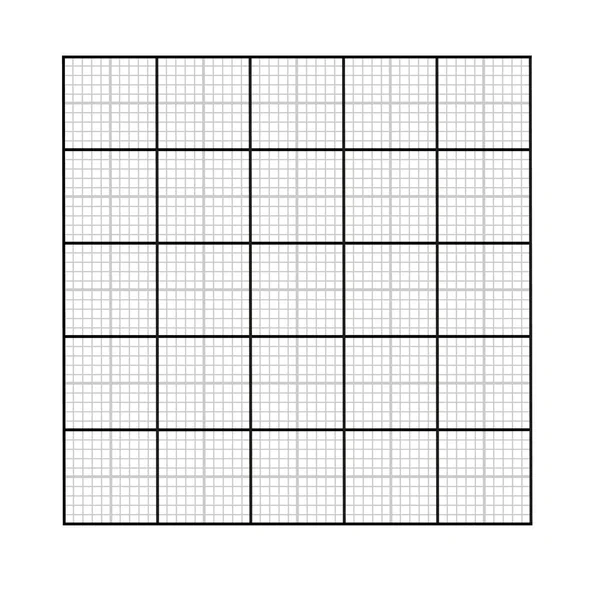 Vector illustration of corner rulers from isolated on white background. Blue plotting graph paper grid. Vertical and horizontal measuring scales. Millimeter graph paper grid template — 스톡 벡터