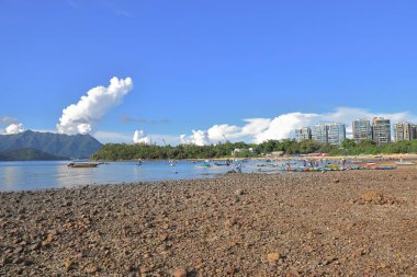 Rocky Sahili Wu Kai Sha, Hong Kong, 22 Eylül 2021 