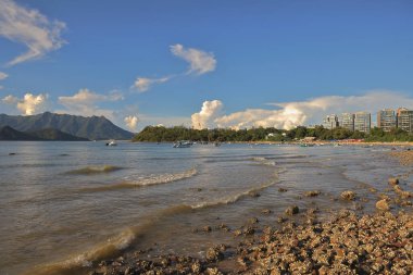 Rocky Sahili Wu Kai Sha, Hong Kong, 22 Eylül 2021 
