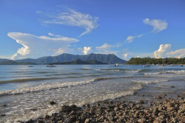 Rocky Sahili Wu Kai Sha, Hong Kong, 22 Eylül 2021 