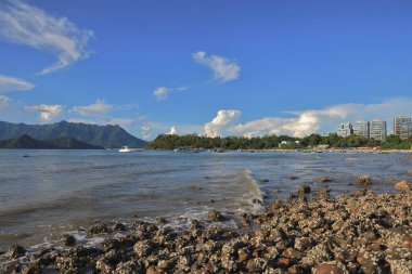 Rocky Sahili Wu Kai Sha, Hong Kong, 22 Eylül 2021 