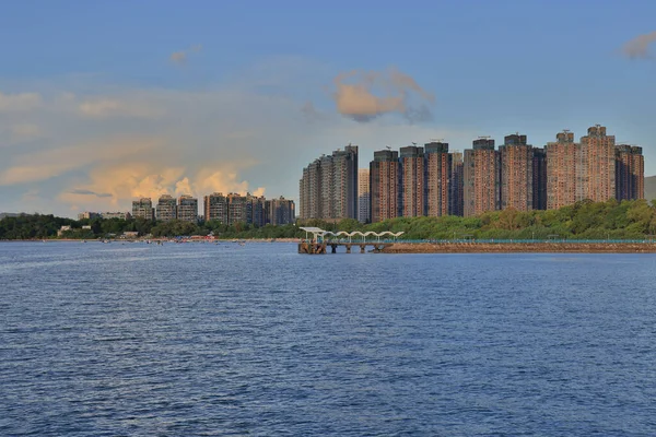 Obszar Mieszkalny Shan Hongkong Września 2021 — Zdjęcie stockowe