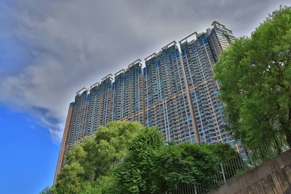 Edifícios Residenciais Kai Sha Hong Kong Setembro 2021 — Fotografia de Stock