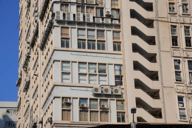 Konut manzarası, Hong Kong, 2 Ekim 2021 