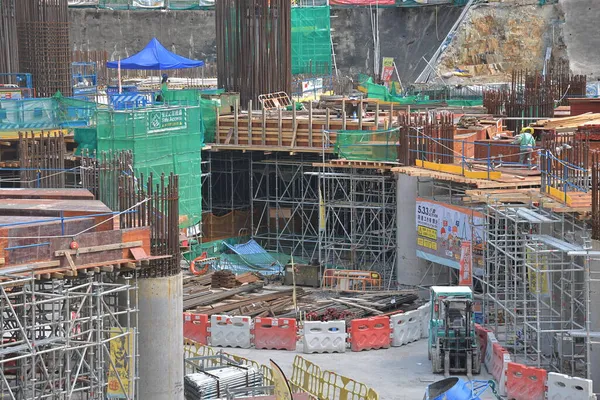 工事現場の風景 ウォン チュク 2021年10月1日 — ストック写真