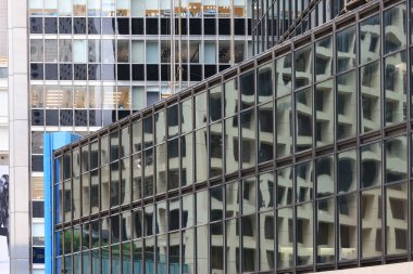 Hong Kong şehir mimarisi manzarası, 15 Ekim 2021 