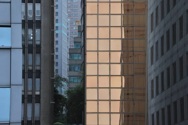 Hong Kong City Architecture View Oct 2021 — Stock Photo, Image
