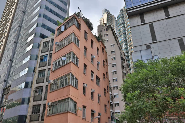 Hong Kong Stad Architectuur Uitzicht Oct 2021 — Stockfoto