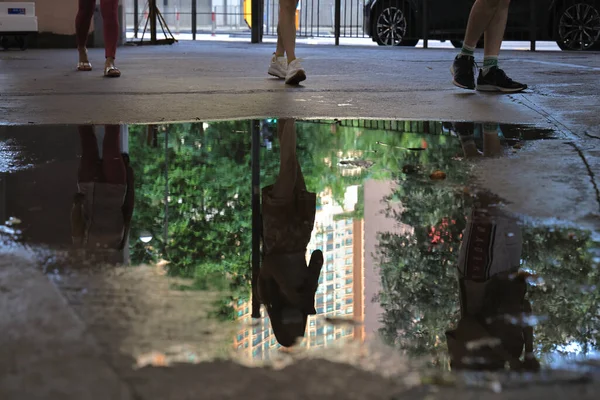 Street Scene Causeway Bay Hong Kong Oct 2021 — Foto de Stock