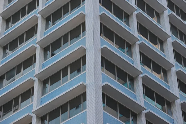 Architektura Mieszkaniowa Hongkongu Paź 2021 — Zdjęcie stockowe