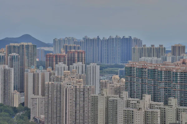 Blick Auf Die Architektur Hongkongs Oktober 2021 — Stockfoto