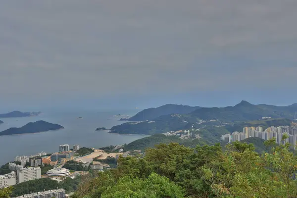Hong Kong Hills Architecture Oct 2021 — Stock Photo, Image