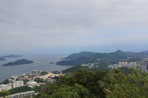 Hong Kong Hills Architecture Oct 2021 — Stock Photo, Image