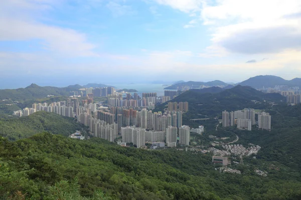 Edificios Residenciales Modernos Hong Kong Oct 2021 — Foto de Stock