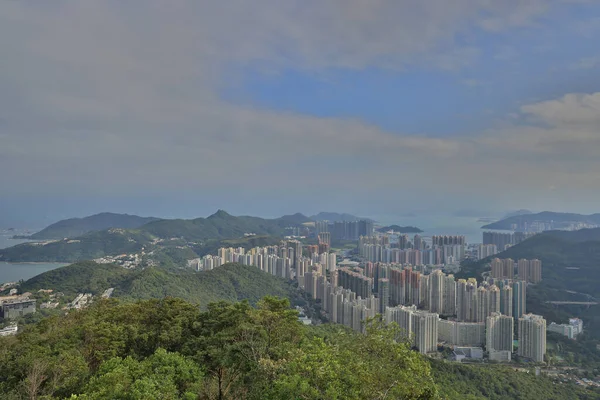 2021年10月17日 香港现代住宅楼宇 — 图库照片