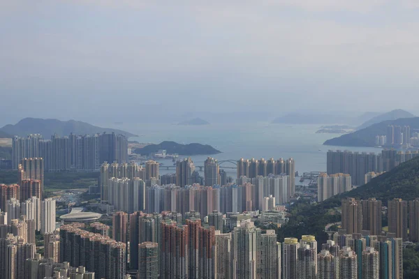 Modern Konut Binaları Hong Kong Ekim 2021 — Stok fotoğraf