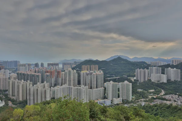 Modern Konut Binaları Tseung Kwan Hong Kong Ekim 2021 — Stok fotoğraf