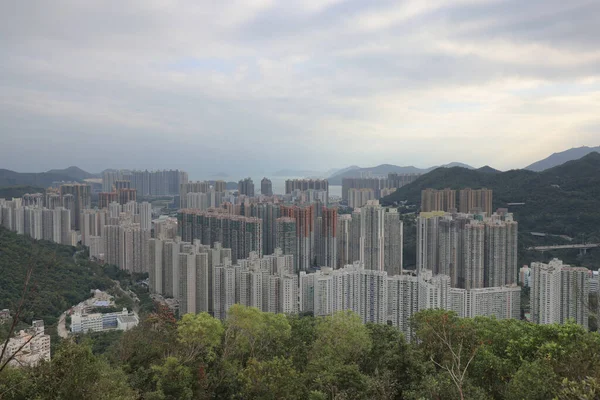 现代住宅楼宇 香港将军澳 2021年10月17日 — 图库照片