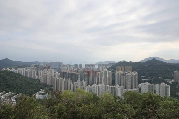 Modern Lakóépületek Tseung Kwan Hong Kong 2021 Október — Stock Fotó