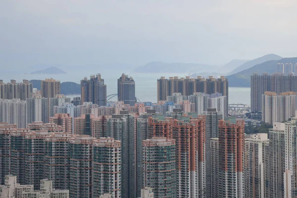 Edificios Residenciales Modernos Tseung Kwan Hong Kong Oct 2021 —  Fotos de Stock