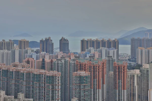 Modern Residential Buildings Tseung Kwan Hong Kong Oct 2021 — Stock Photo, Image