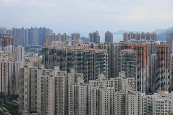 Modern Residential Buildings Tseung Kwan Hong Kong Oct 2021 — Stock Photo, Image