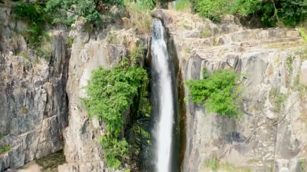 Waterfall Bay Park Parque Bahía Cascada Hong Kong — Vídeos de Stock