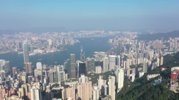 Oct 2019 Apartamentos Ejecutivos Victoria Peak Honk Kong — Vídeos de Stock