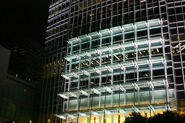 Вересня 2004 Нічний Погляд Іфк Міжнародний Фінансовий Центр Гонконзі — стокове фото