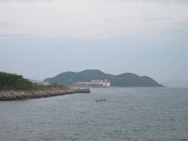 26 Mayıs 2004 'te Hong Kong' daki atık arazi. atık arazi ortamı 