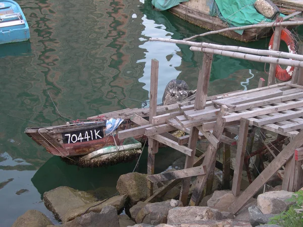 Mai 2004 Wan Poon Path Tiu Keng Pier — Stockfoto