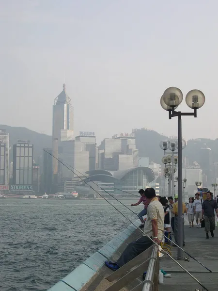 June 2004 Avenue Star Victoria Habor Hong Kong — Stock Photo, Image