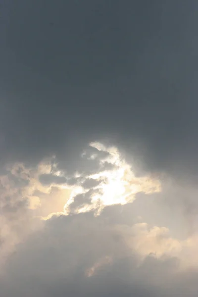 Céu Nuvens Brancas Fundo Nuvens Céu — Fotografia de Stock