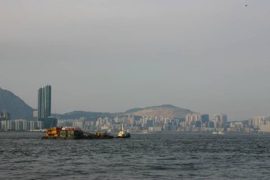 15 Temmuz 2004 Victoria Limanı, Hong Kong ufuk çizgisi 