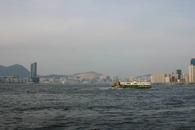 15 Temmuz 2004 Victoria Limanı, Hong Kong ufuk çizgisi 