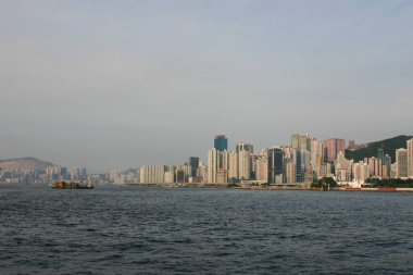 15 Temmuz 2004 Victoria Limanı, Hong Kong ufuk çizgisi 