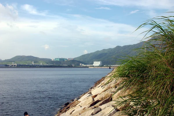 Pobřeží Dolosu Tseung Kwan Industrial Estate — Stock fotografie